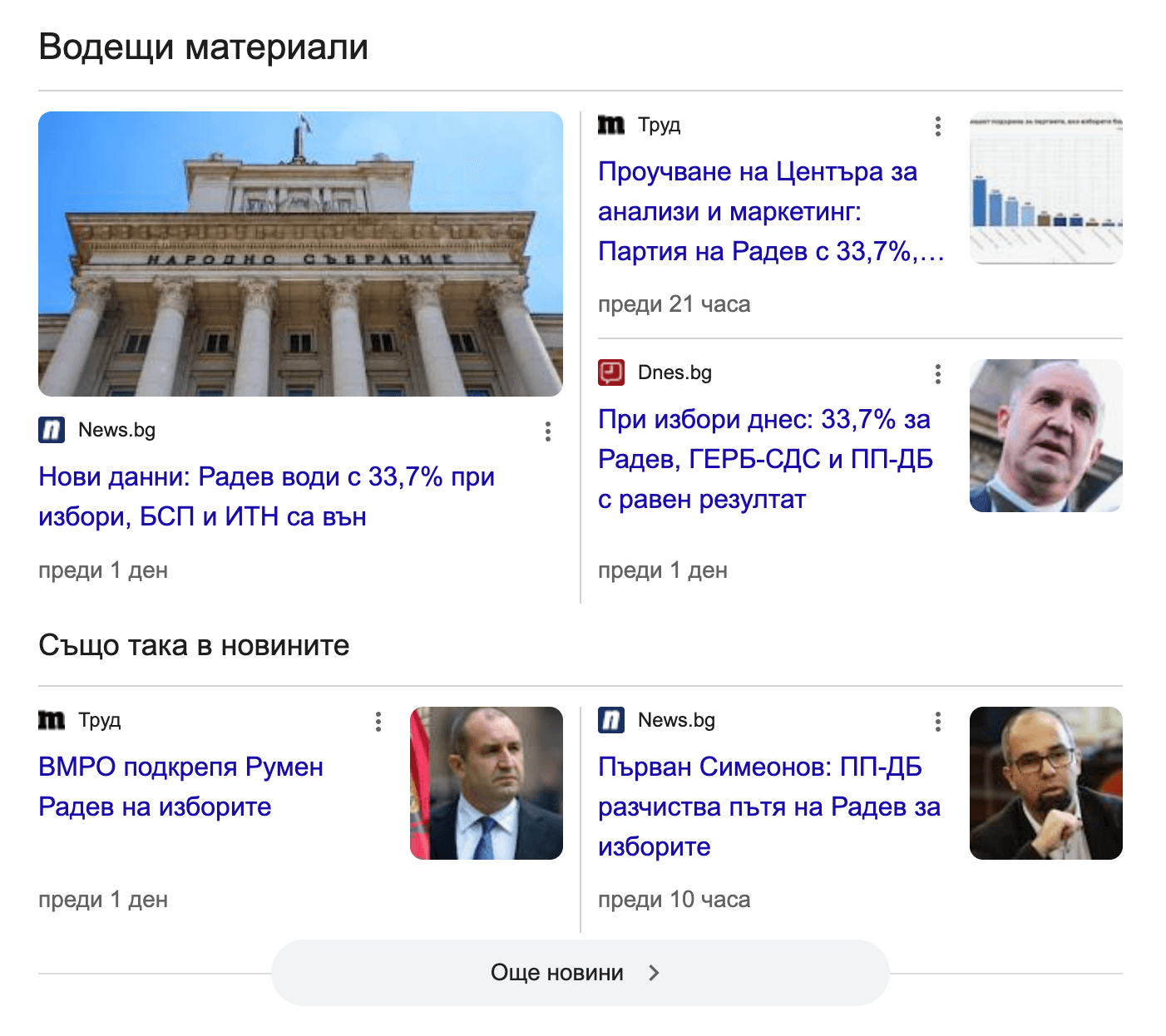 Избори 2026: Битката за Google Top Stories – Къде се губят гласовете на читателите?